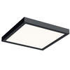 Dals 14 Inch Square Indoor/Outdoor LED Flush Mount CFLEDSQ14-CC-BK